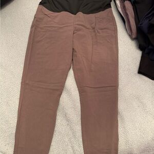 Women's Mauve Maternity Pants